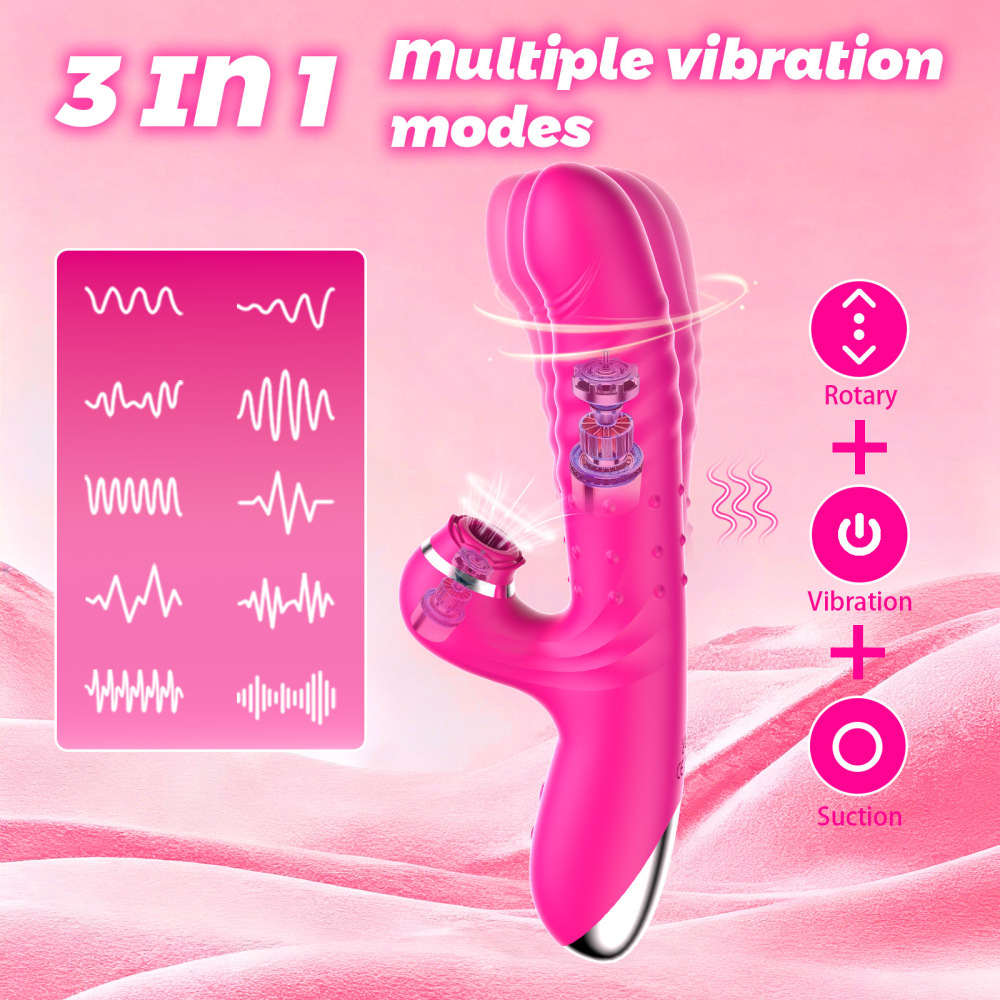 Pro+ G-Spot - Rabbit Vibrator Clitoral Sucking Massager G-Spot