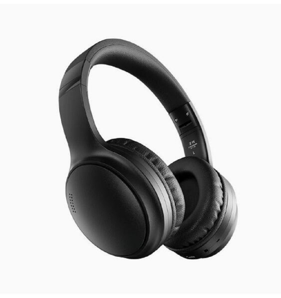 Head Mounted Wireless Bluetooth Earphones with ANC Active Noise Cancellation and ENC Call Function, Foldable Head Mounted Earphones Suitable for School Travel and Work