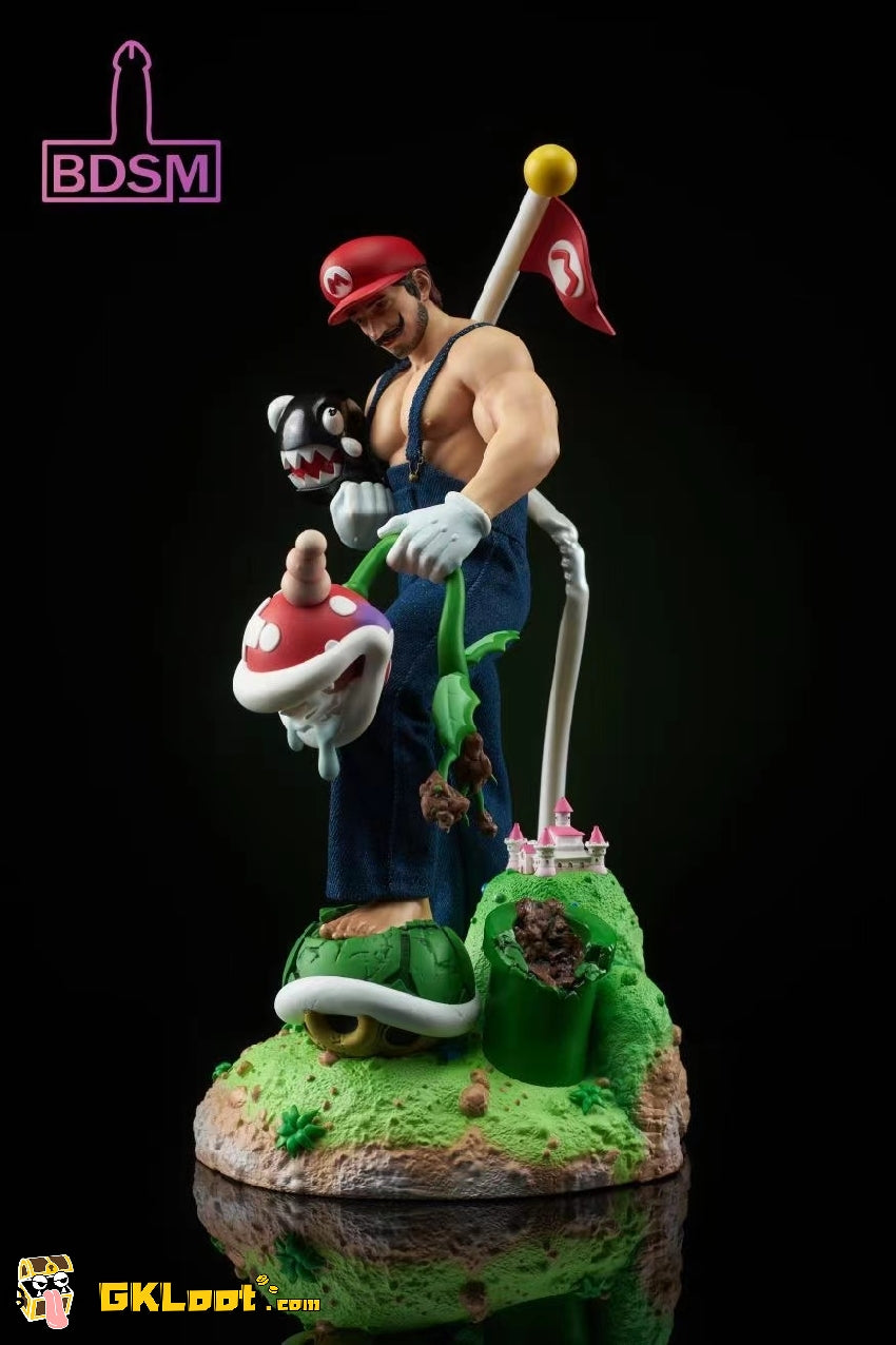 BDSM Studio Super Mario Plumber's Daily Mario Statue