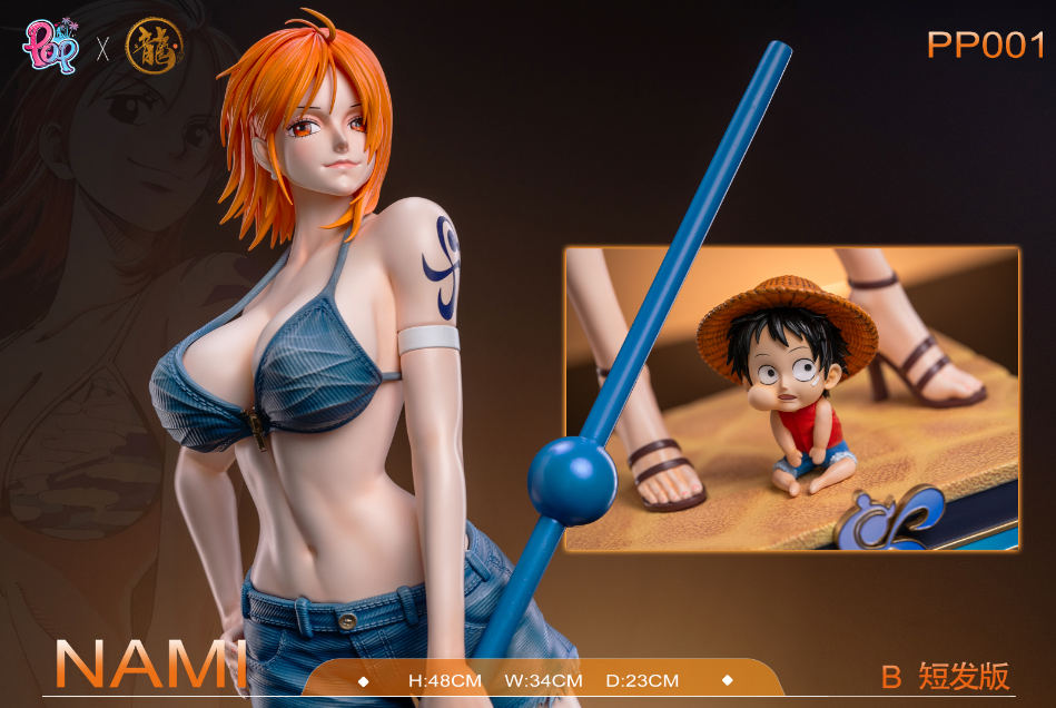 Dragon Studio & POP Studio 1/4 One Piece Nami Statue | GKLoot.com