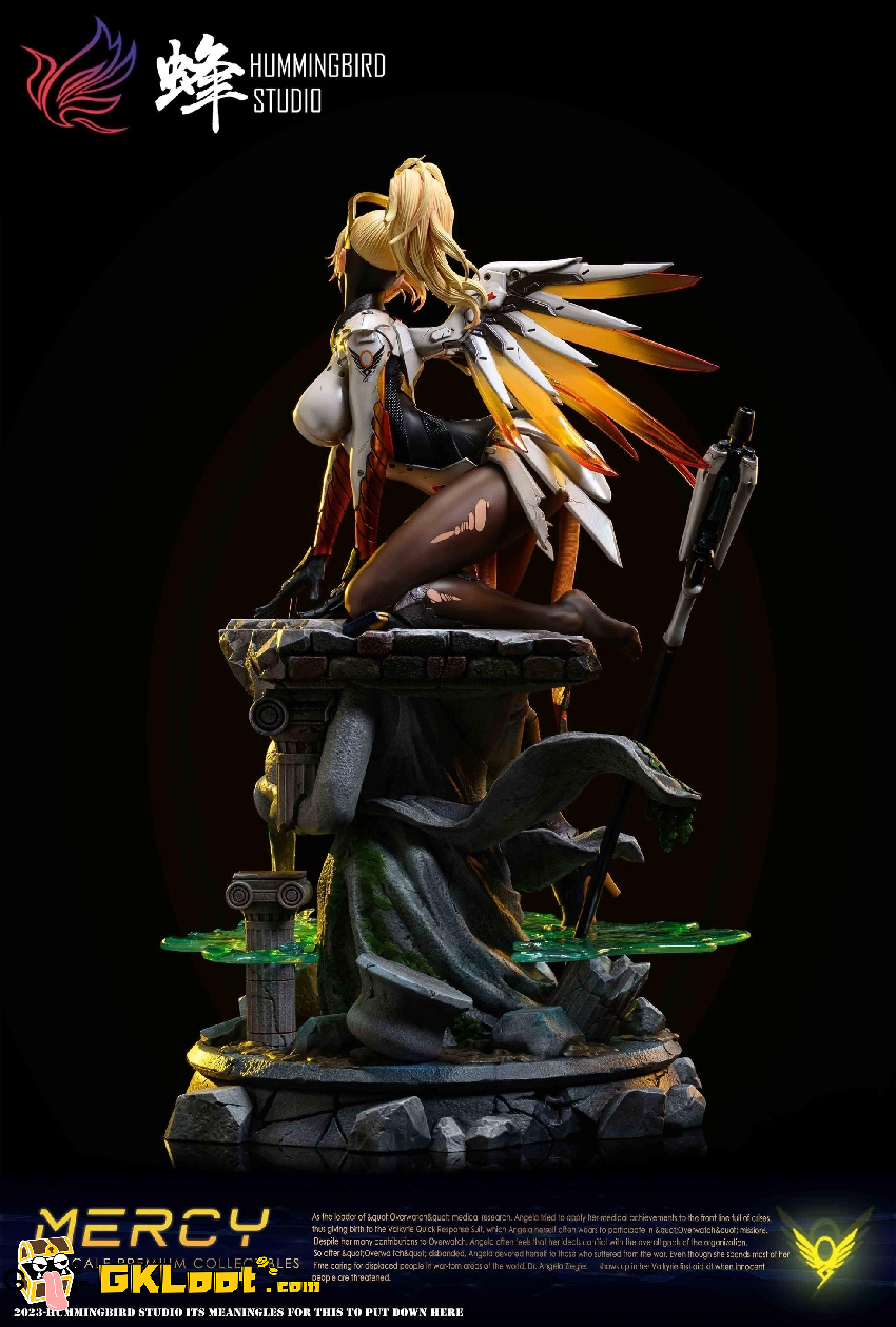 柑*菜様 HUMMINGBIRD STUDIO 1/4 Mercy マーシー Hummingbird Studio Overwatch Mercy 1/4 scale Limited Statue