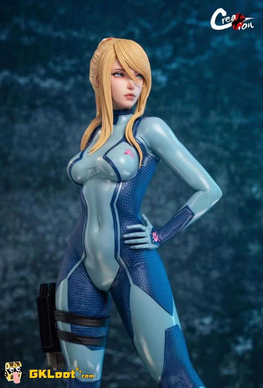 Creation Studio 14 Metroid Dread Samus Aran Statue | GKLoot.com