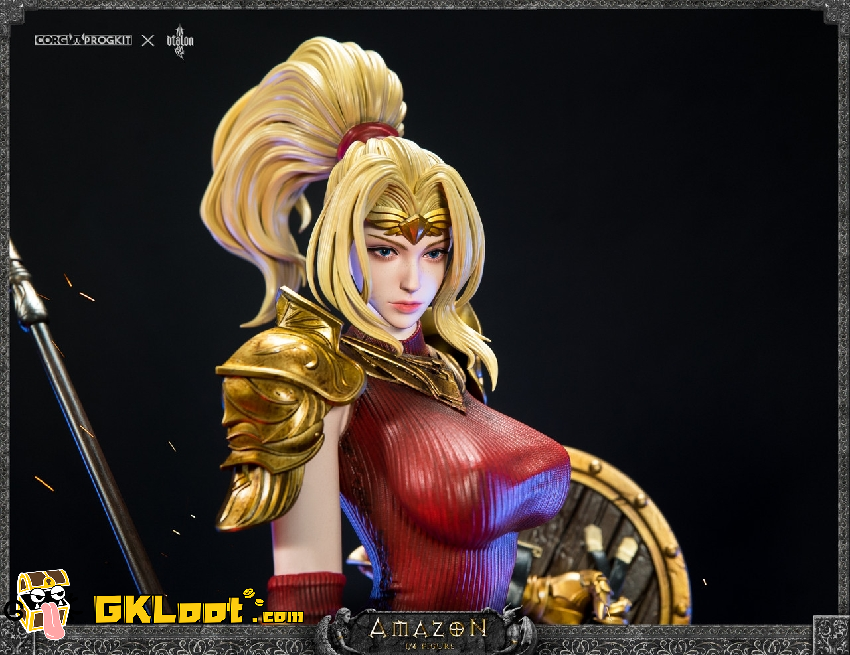 ゲームキャラクター Dtalon studio Diablo2 AMAZON statue Dtalon Studio Diablo Amazon Resin Statue Female Warrior