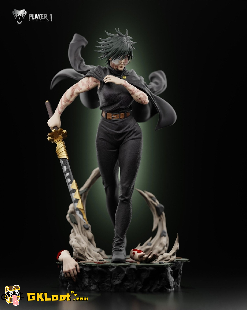 Player 1 Studio 1/4 & 1/6 Jujutsu Kaisen Maki Zenin Statue,Player 1 Studio