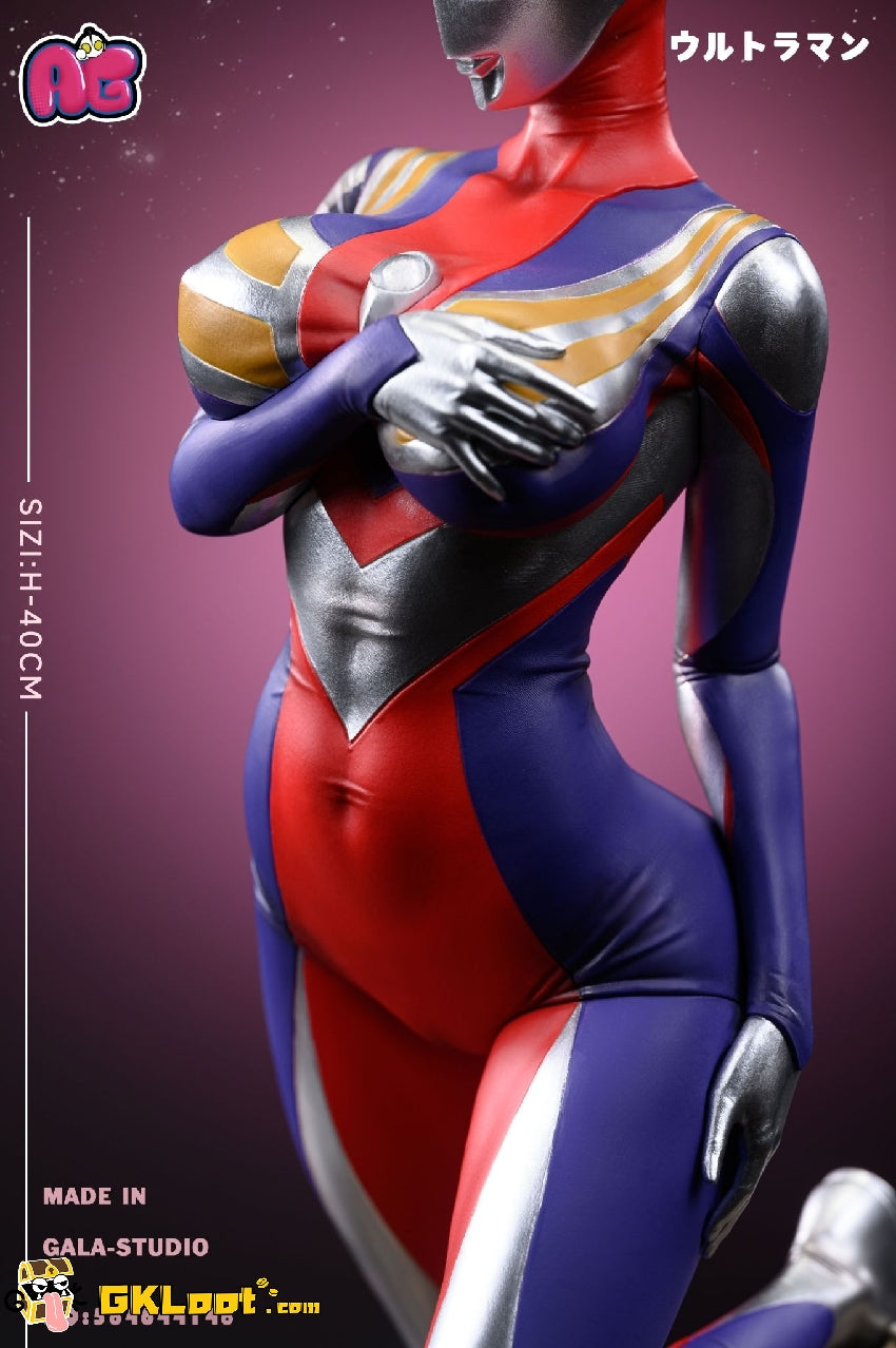 Gala Studio Ultraman Series Transsexual Tiga Statue w LED,Gala Studio