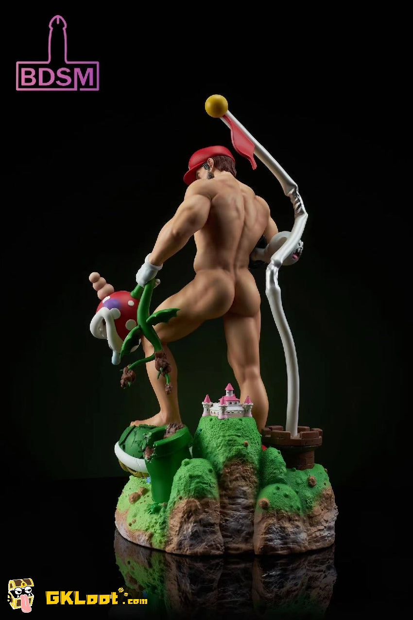 BDSM Studio Super Mario Plumber's Daily Mario Statue | GKLoot.com