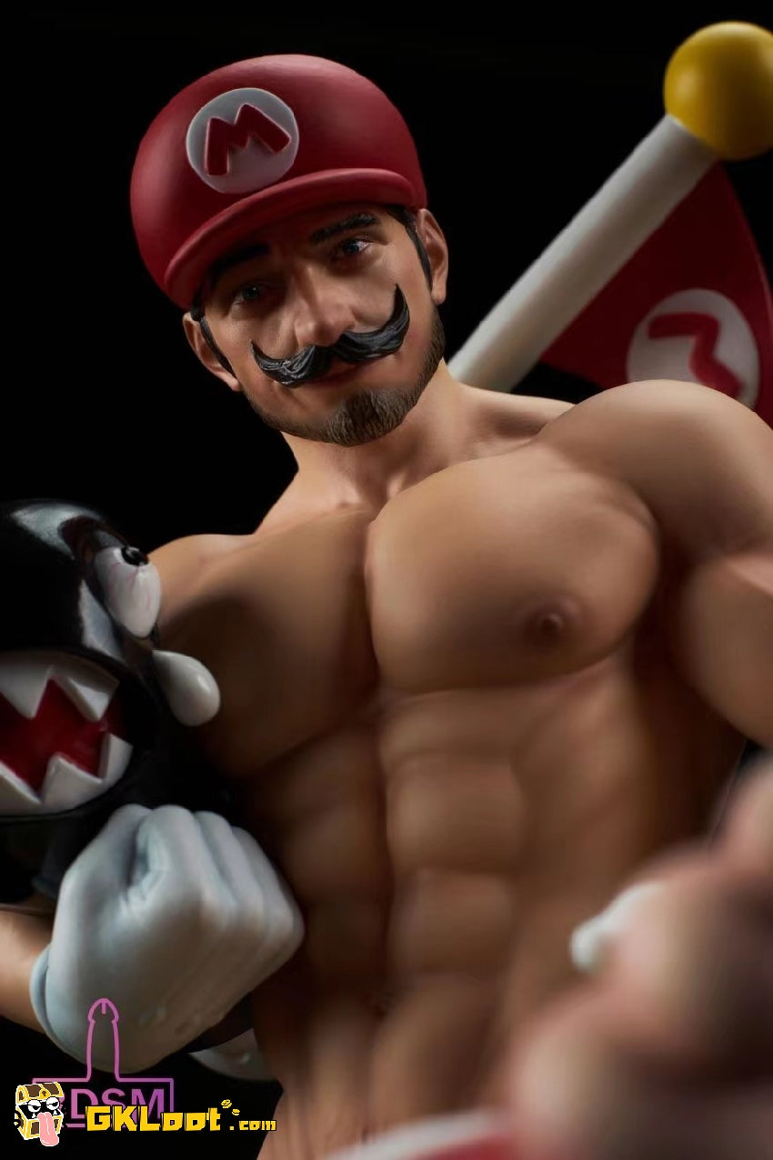 BDSM Studio Super Mario Plumber's Daily Mario Statue | GKLoot.com