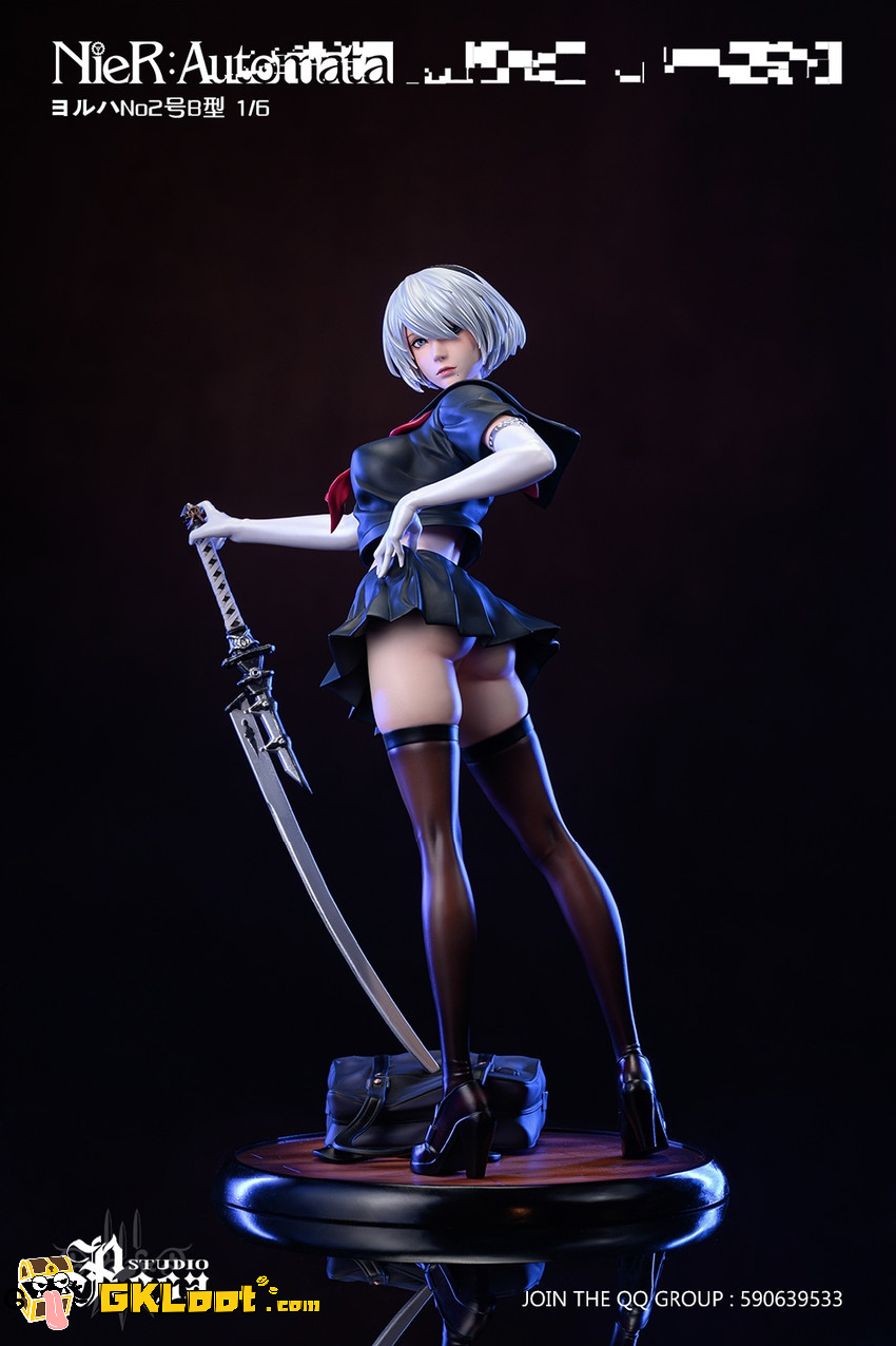 Rosa Studio 1/6 NieR: Automata YoRHa 2B Statue | GKLoot.com