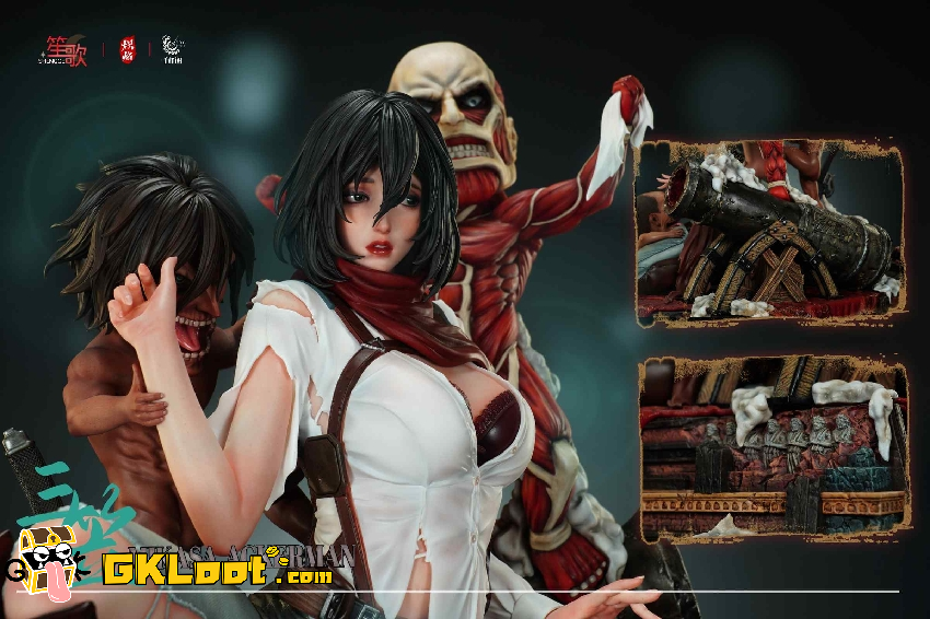 mikasa sex doll Attack on Titan Mikasa·Ackerman Resin Statue Sky Sex Studio 1/6 Scale In  Stock