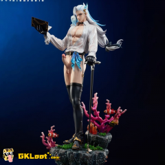 Pkm Studio 1/4 Genshin Impact Neuvillette Statue,PKM Studio