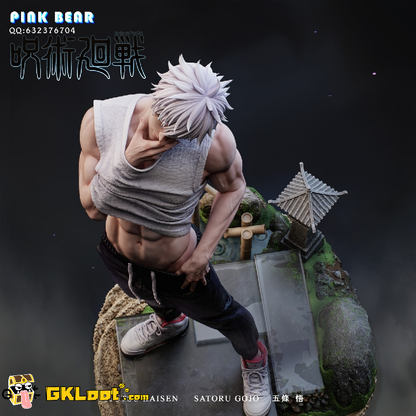 Pink Bear Studio 1/6 Jujutsu Kaisen Satoru Gojo Statue | GKLoot.com Pink Bear Studio 1/6 Jujutsu Kaisen Satoru Gojo Statue | GKLoot.com