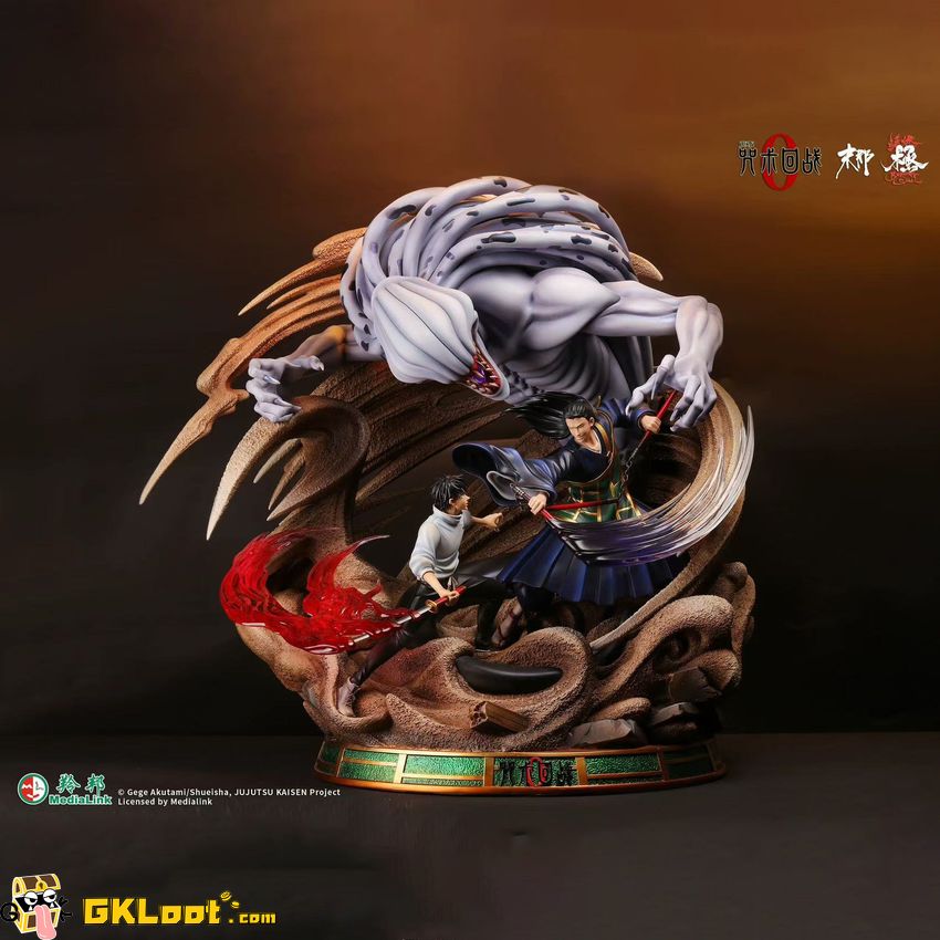 Manas Studio 1/6 Jujutsu Kaisen Yuta Okkotsu & Orimoto Rika & Getō Suguru Statue