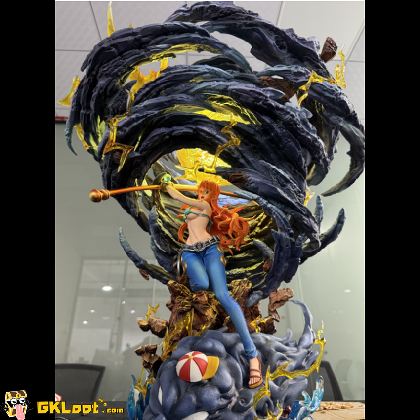 [Pre-Order] Wan Xiang Studio One Piece Nami Statue w/ LED