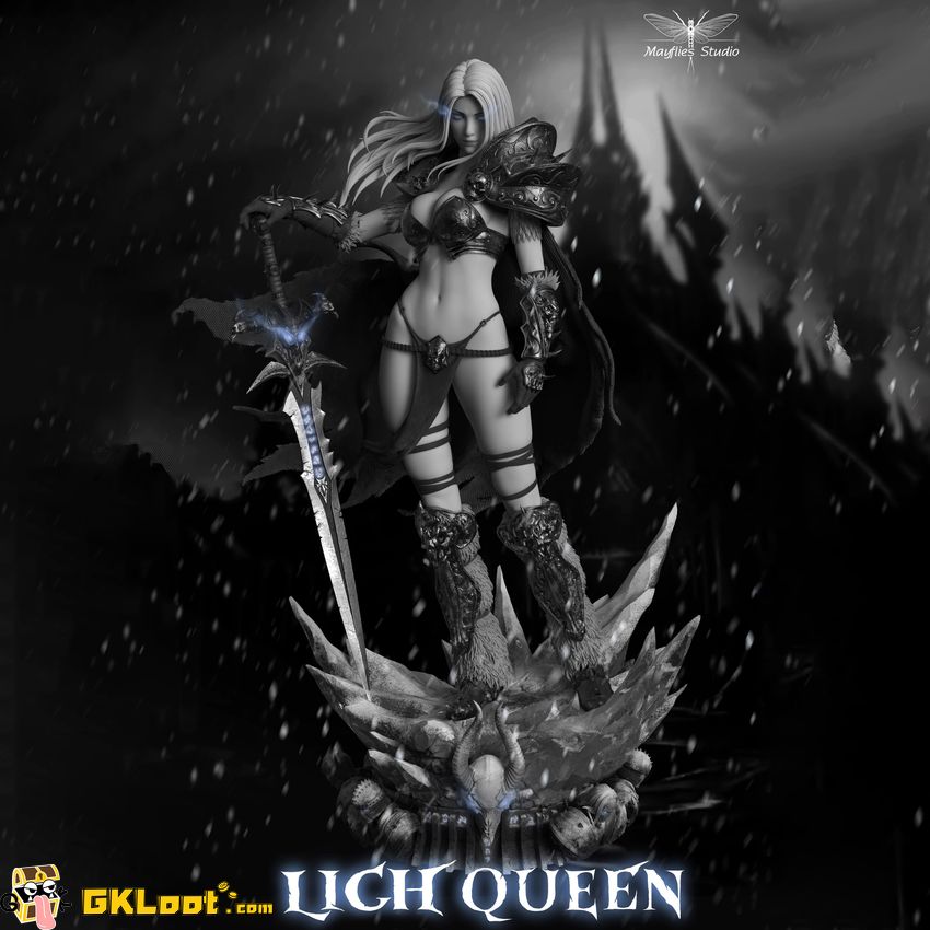 Mayflies Studio 1/5 World of Warcraft Lich Queen Statue