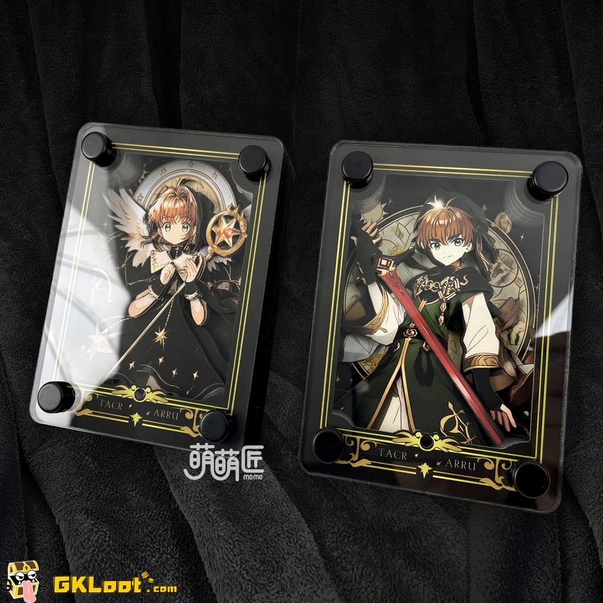 [Coming Soon] momo Studio Cardcaptor Sakura Sakura Kinomoto & Syaoran Li 3D Card Brick