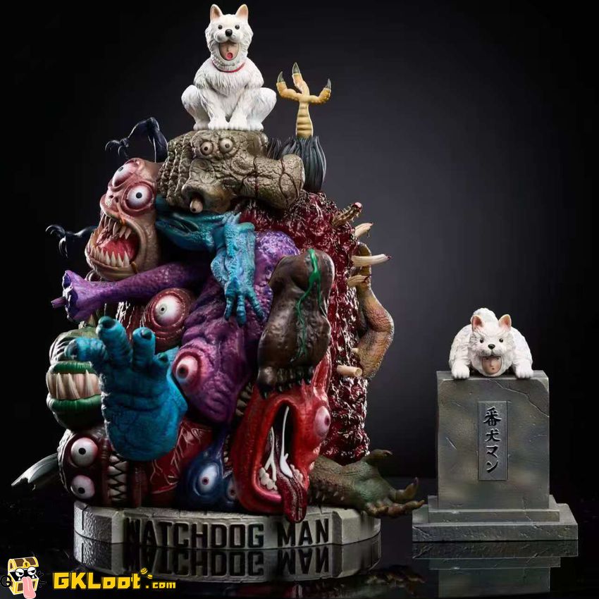ShunLi Studio One Punch Man Watch Dog Man Statue