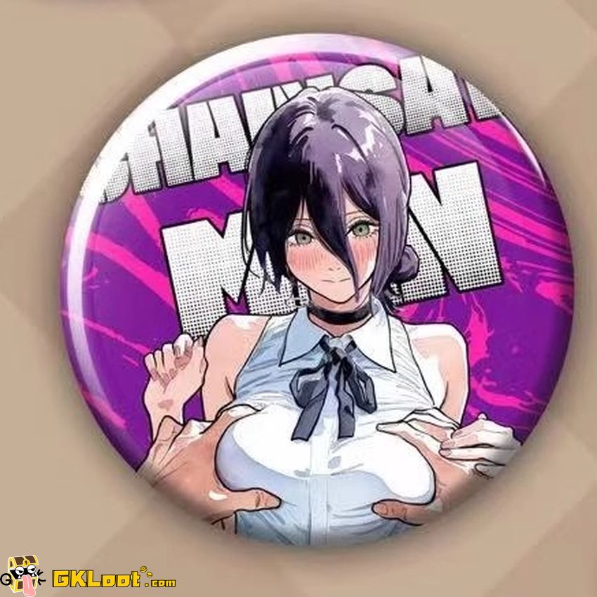 [Coming Soon] Chainsaw Man Makima & Reze & Power & Kobeni Higashiyama Badge