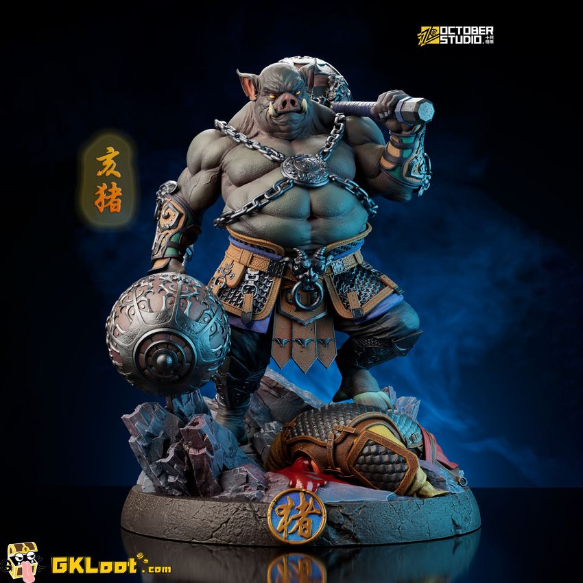 October Studio The Chinese Zodiac Hai Pig Statue