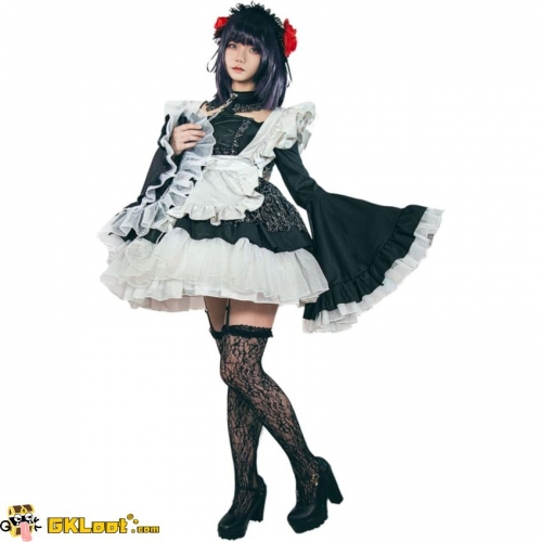 My Dress-Up Darling Kitagawa Marin Cosplay Costume Kawaii Maid Outfit |  GKLoot.com