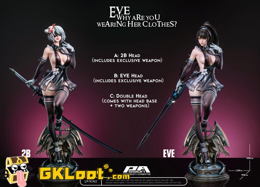 PA Create Studio – Stellar Blade Eve 2B PA Create Studio Stellar Blade Eve cos YoRHa No.2 Type B Statue