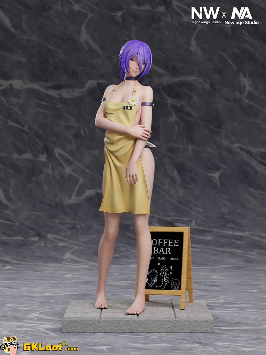レゼ　フィギュアNight Wing x New Age Studio Night Wing & New Age Studio Chainsaw Man Reze Statue | GKLoot.com
