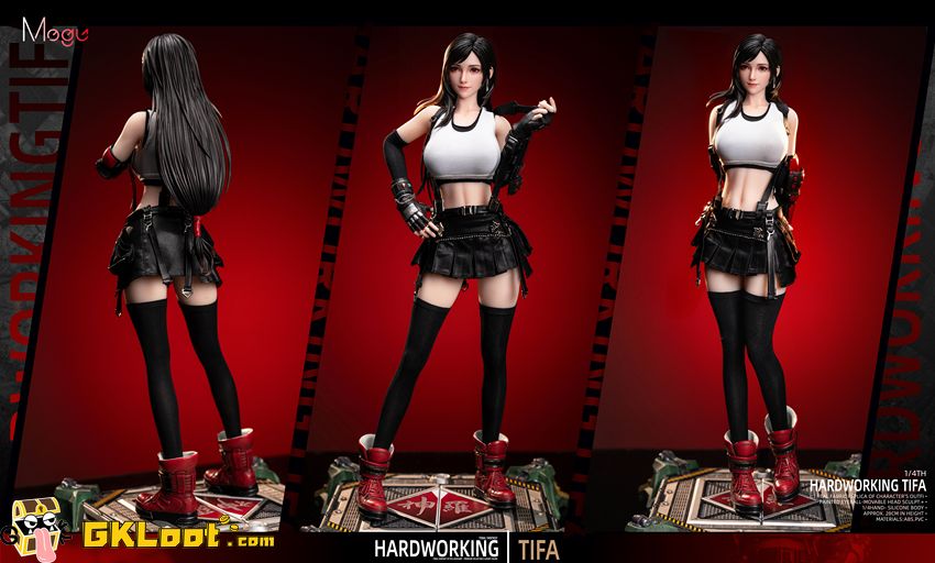 Mogu Studio 1/4 Final Fantasy Tifa Lockhart Action Figure | GKLoot.com