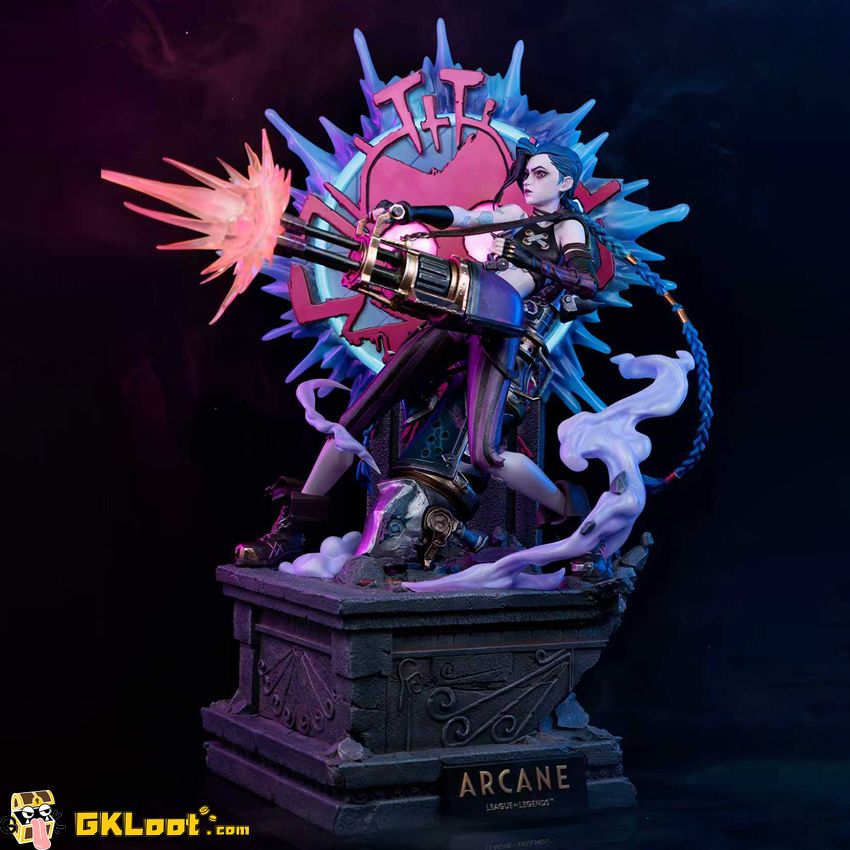 Infinity Studio 1/4 League of Legends Licensed Jinx Statue w/ LED