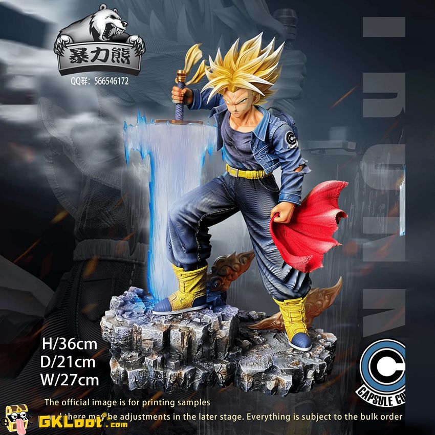 Violent Bear Studio 1/4 Dragon Ball Trunks Statue w/ LED