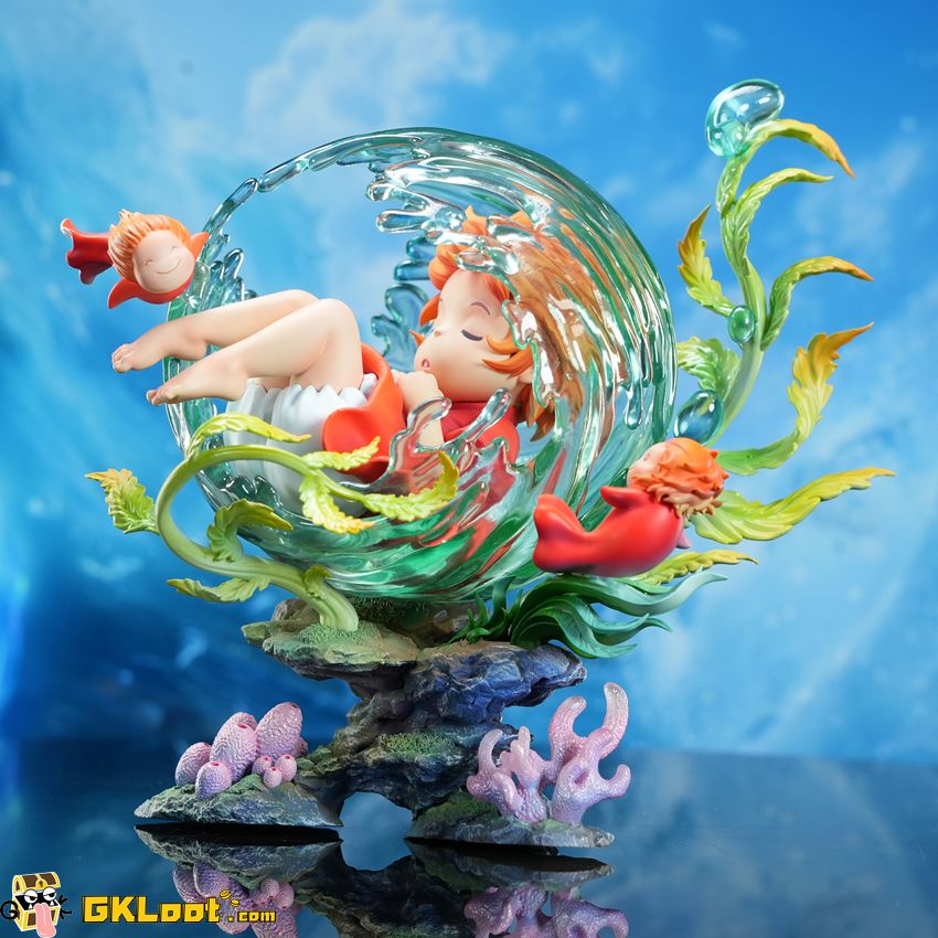 [Pre-Order] Kyuu Studio Ponyo on the Cliff Ponyo Statue