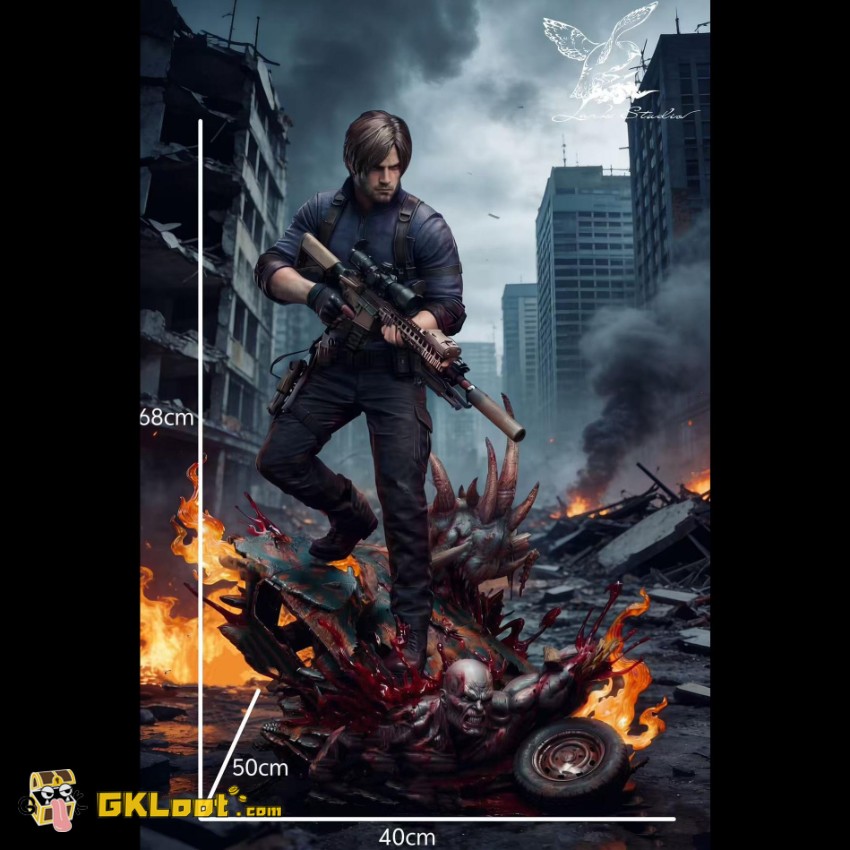 [Pre-Order] Lark Studio 1/4 Resident Evil Leon Scott Kennedy Statue w/ LED