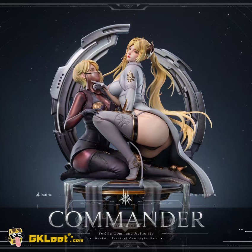 [Pre-Order] Thunder Studio 1/4 NieR:Automata Commander White & Attendant Statue