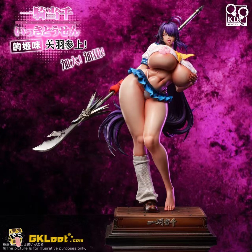 [Pre-Order] KD Studio 1/4 Ikki Tousen Kanu Unchou Statue