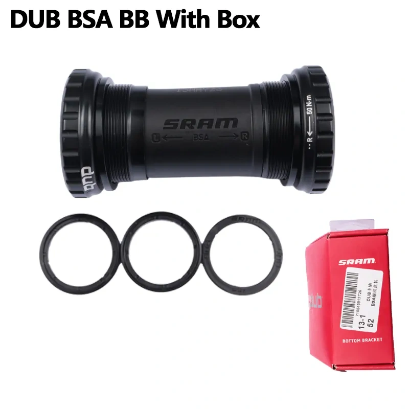 SRAM DUB BSA PF30 BB92 BB30 Mountain Bike Bicycle BSA BB For Sram GX NX SX Crankset 68/73mm 89.5mm 92mm DUB Central Movemnt Axis