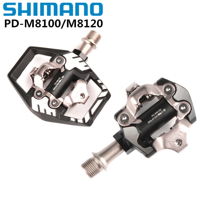 Shimano Deore XT PD-M8100 PD-M8120  Race SPD Pedal MTB Mountain Bike Pedals With SM-SH51 Cleats