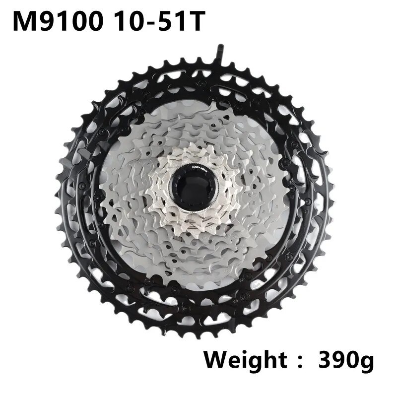 Shimano SLX DEORE XT XTR M7100 M6100 M8100 M9100 Cassette 12s MICRO SPLINE Freewheel Cog For MTB 12 Speed 10-51T 10-45T Cassette