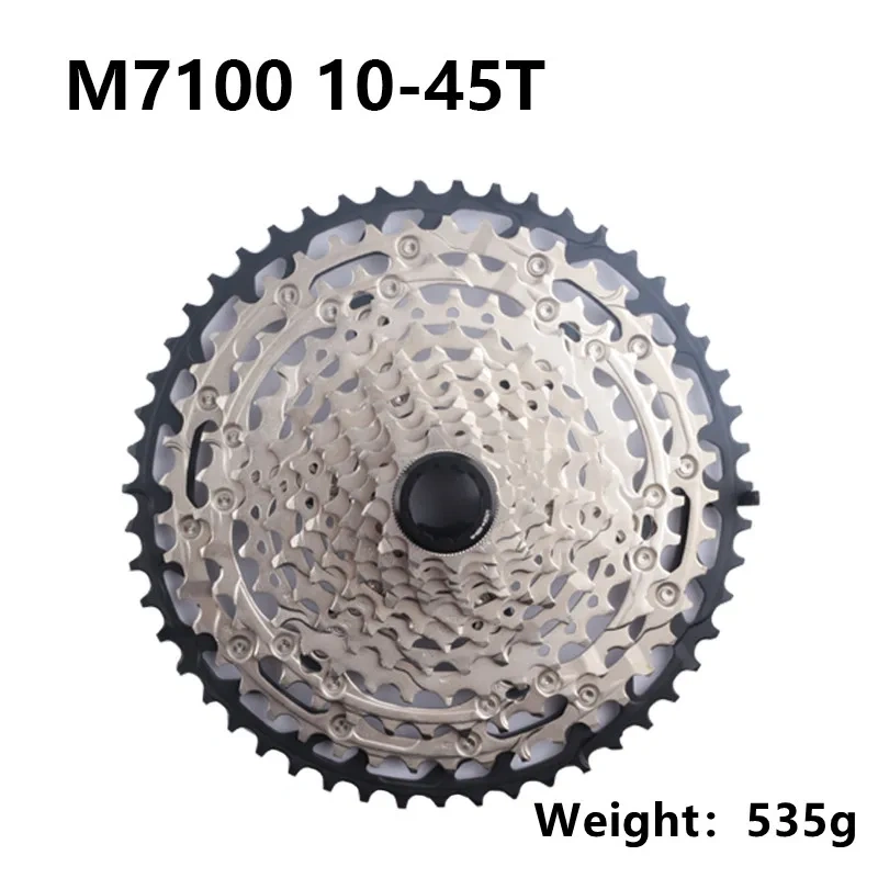 Shimano SLX DEORE XT XTR M7100 M6100 M8100 M9100 Cassette 12s MICRO SPLINE Freewheel Cog For MTB 12 Speed 10-51T 10-45T Cassette