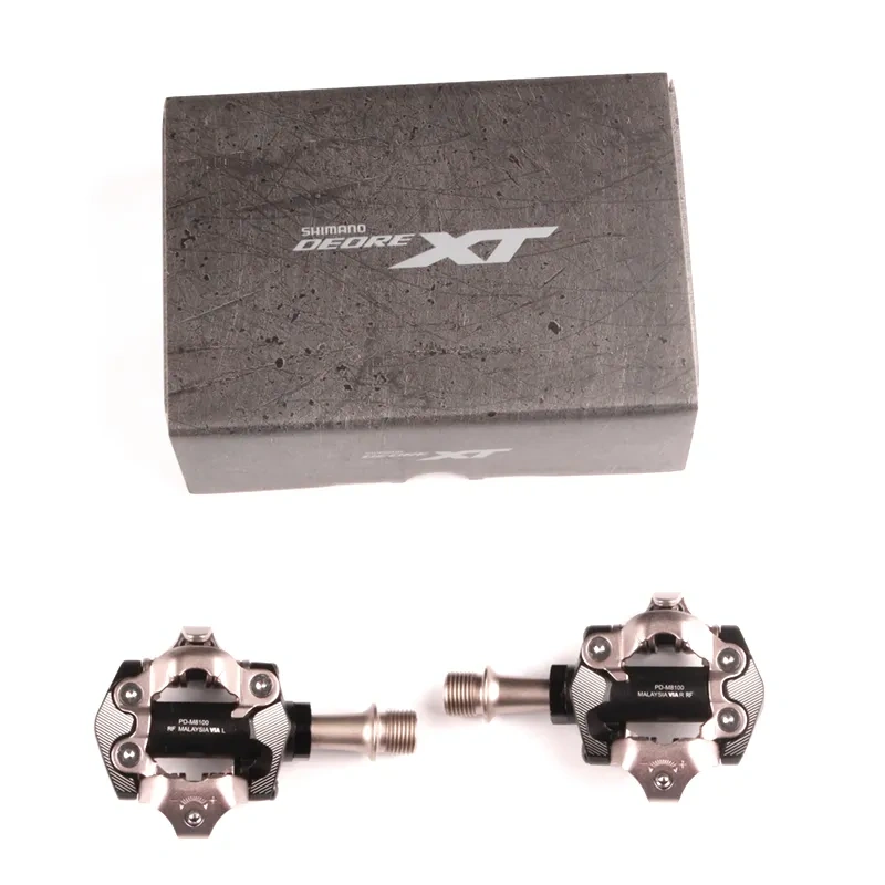 Shimano Deore XT PD-M8100 PD-M8120  Race SPD Pedal MTB Mountain Bike Pedals With SM-SH51 Cleats