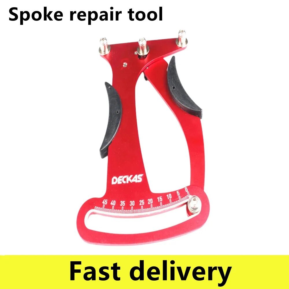 Deckas Bike Indicator Attrezi Meter Tensiometer Bicycle Spoke Tension Wheel Builders Tool Bicycle Anrancee Spoke Repair Tool