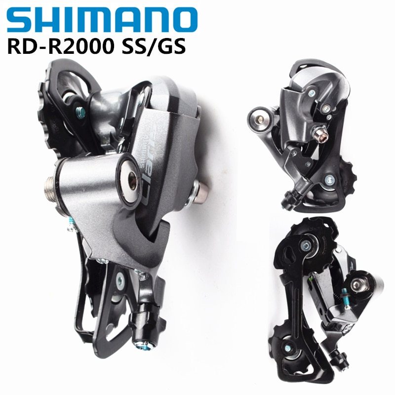 Shimano Claris R2000 2400 SS GS 8 Speed Short Cage Rear Derailleur Medium Cage Road Bike Bicycle 8s Derailleur