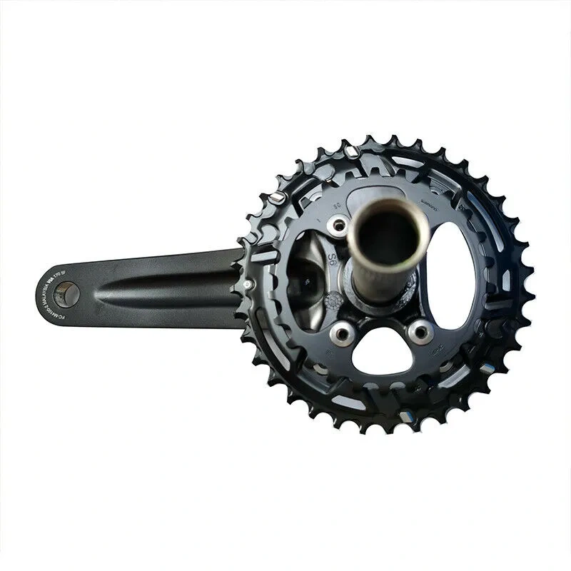 SHIMANO DEORE FC M4100 Crankset 170mm 175mm 36T-26T 2x10 Speed MTB Bicycle Wide Range 170mm 175mm Crankarm 36T 26T Chainring