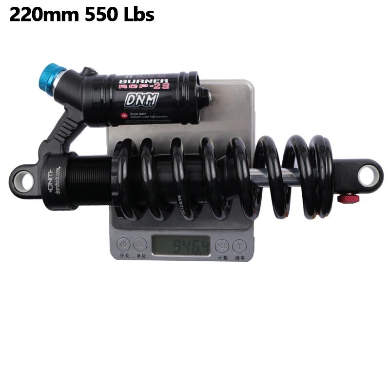 Dnm Burner Rcp2S Mountain Bike bicycle mtb Downhill DH Rear Shock 190mm 200m 220mm 240mm 550 Lbs 265mm 450 Lbs New Model Type