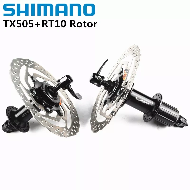 SHIMANO TX505 TX506 RT10 160mm Hub  Rotor 8 9 10 SPEED MTB Mountain Bike Center Lock 32 Hole Bead Disc Brake Bicycle Cycle Hub
