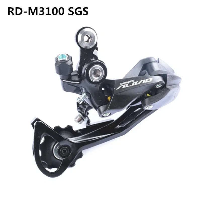 Shimano ALIVIO M3100 Rear Derailleur ALTUS M2000 M370 Acera T3000 9 Speed Bicycle Rear Derailleur MTB Mountain Bicycle Long Cage