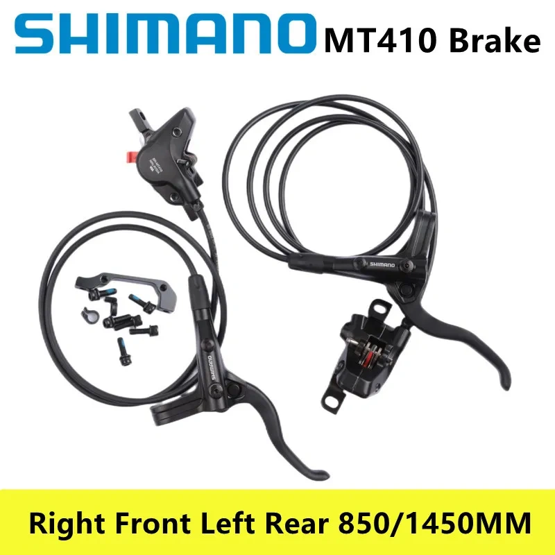 Shimano MT400 MT501 Brake 2 Pistons MTB Hydraulic Disc Brake Left Front Right Rear 850MM 800MM 1450MM Split Brake Lever Original