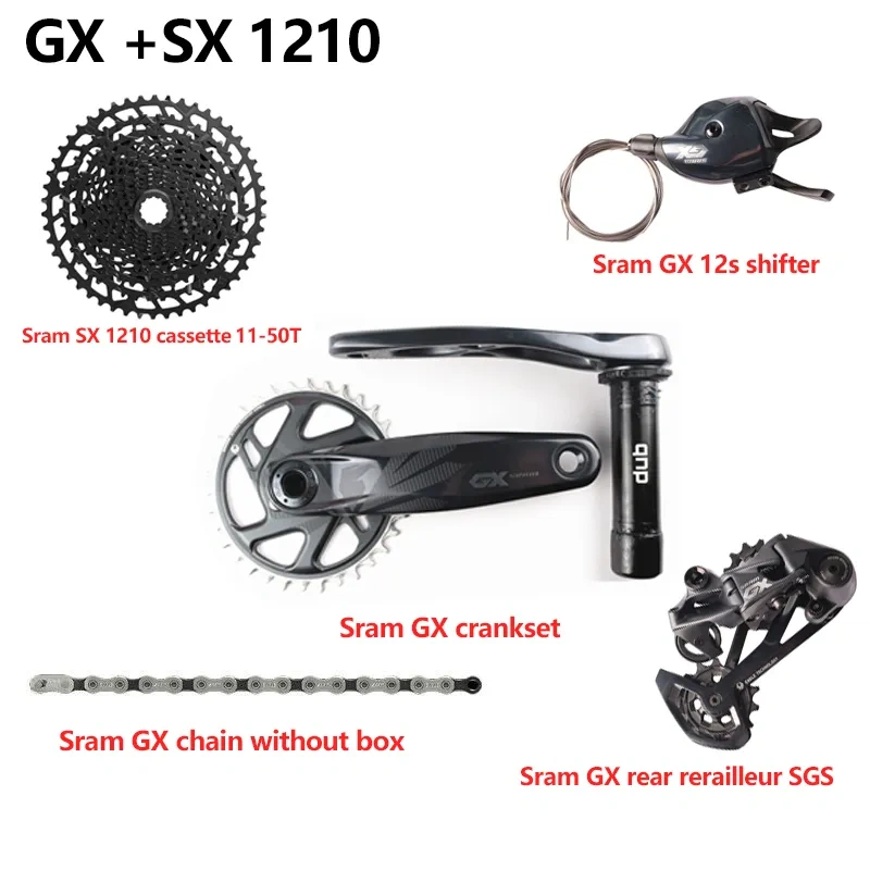 NEW SRAM GX EAGLE 1x12s 12 Speed 10-52T 11-50T DUB 170mm 175mm Crankset Trigger Shifter Chain SX 1210 NX 1230 Cassette Groupset