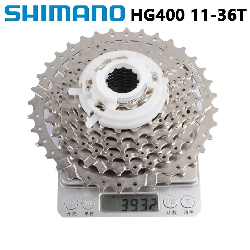 Shimano HG400 CS-HG400-9 9s Cassette 11-25T 11-32T 11-34t 11-36t MTB 9 Speed Bicycle Freewheel