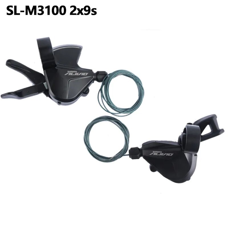 Shimano Alivio M3100 Shifter Lever Rear Derailleur SGS 2s 3s 9s Mini Groupset For MTB Bicycle Mountain Bike Original Shimano
