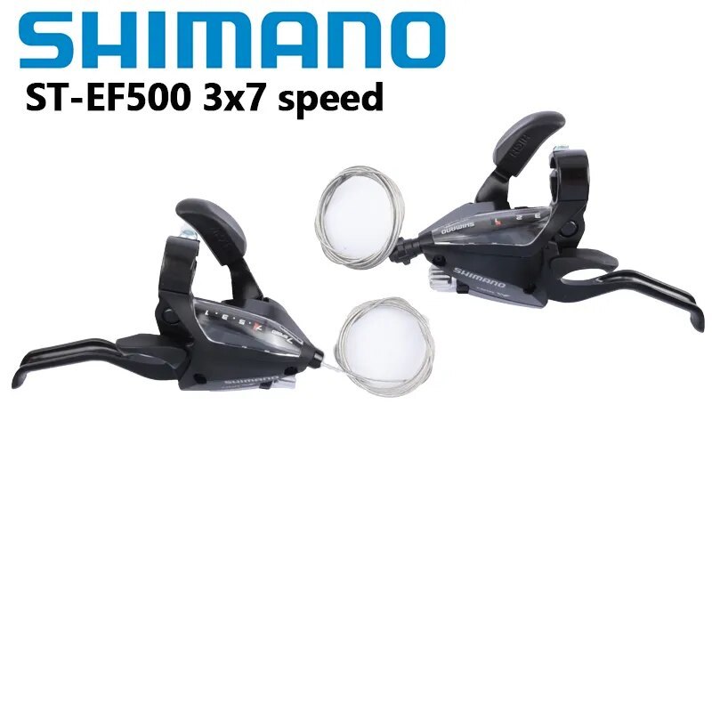 Shimano ST-EF500 Shifter 3s 7s 8s EZ FIRE PLUS Brake Lever 21speed 24speed With Window MTB Mountain Bike Cycling Part