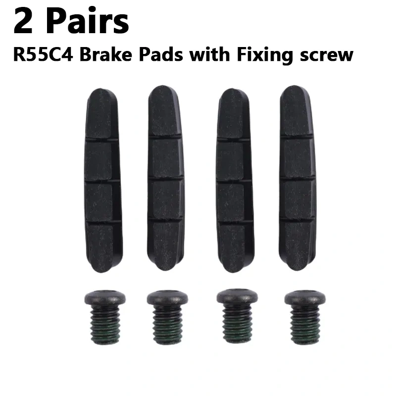 Shimano Road Brake Shoes Dura-Ace Ultegra 105 Pads Inserts R55C4 R55C4+1 R55C4-A Retail