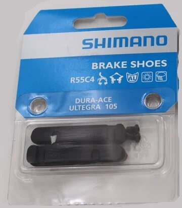 Shimano Road Brake Shoes Dura-Ace Ultegra 105 Pads Inserts R55C4 R55C4+1 R55C4-A Retail